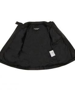 Milwaukee Leather SFL2806 Women's'Quilted' Black Mandarin Scuba Collar Leather Jacket