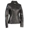 Milwaukee Leather SFL2850 Women's Black Leather Jacket With Shirt Style Collar