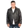 Milwaukee Leather SFM1825 Men's 'Studded' Black Leather Motorcycle Style Jacket Leather Motorcycle Jackets