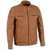 Leather Motorcycle Jackets Milwaukee Leather SFM1860 Men's Lambskin Saddle Moto Leather Jacket