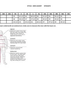 Leather Motorcycle Jackets Milwaukee Leather SFM1875 Men's New Zealand Lambskin Leather With Shirt Style Collar