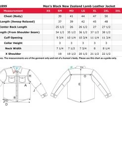 Boston Harbour 1.0 Men's Black New Zealand Lamb Leather Fashion Car Coat Jacket