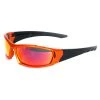Hot Leathers SGD1075 Igniter Orange Mirror Sunglasses Riding Gear