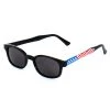Hot Leathers SGD1081 KD's Smoke American Flag Sunglasses Riding Gear