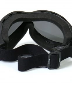 Eyewear And Sunglasses Hot Leathers SGG1001 Big Ben Riding Goggles With Smoke Lenses