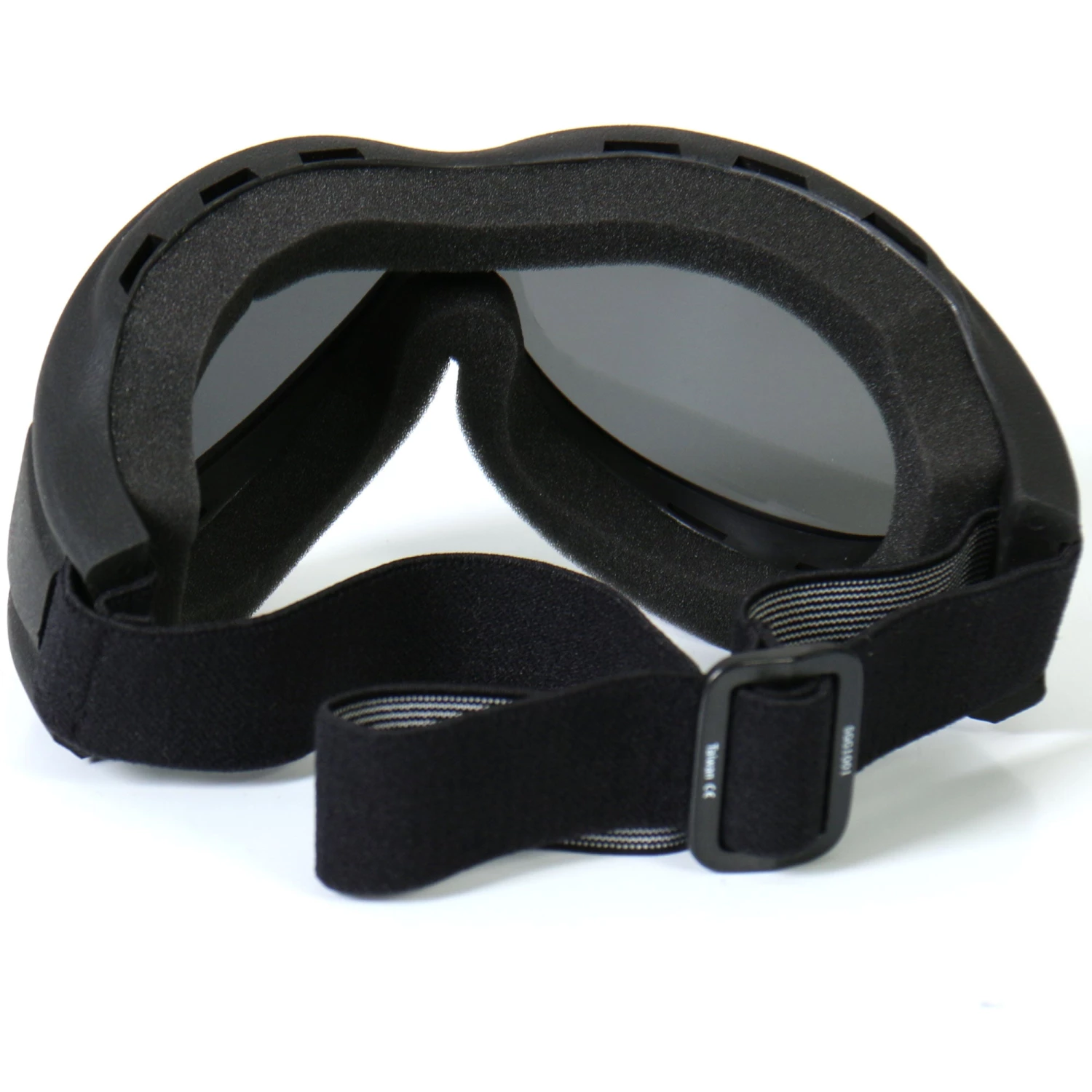 Eyewear And Sunglasses Hot Leathers SGG1001 Big Ben Riding Goggles With Smoke Lenses