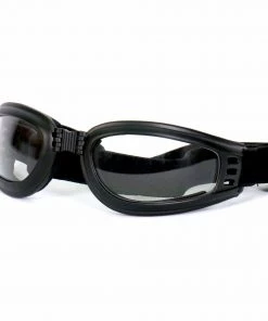 Hot Leathers SGG1018 Clear Nomad Sunglasses/Goggles