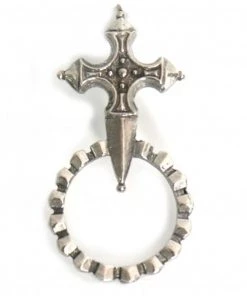 Eyewear And Sunglasses Hot Leathers SGH1011 Cross Glasses And Sunglasses Holder Pin