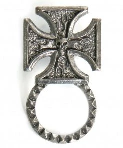 Hot Leathers SGH1017 Iron Cross Glasses And Sunglasses Holder Pin