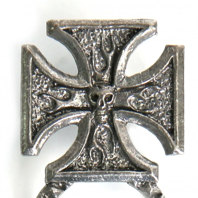 Hot Leathers SGH1017 Iron Cross Glasses And Sunglasses Holder Pin