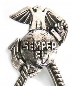 Hot Leathers SGH1021 Semper Fi Glasses And Sunglasses Holder Pin Eyewear And Sunglasses