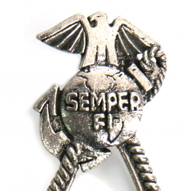 Hot Leathers SGH1021 Semper Fi Glasses And Sunglasses Holder Pin Eyewear And Sunglasses