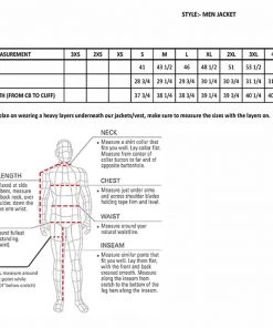 Leather Motorcycle Jackets Milwaukee Leather SH1010 Men's Tall Sizes'Scooter' Black Vented Leather Jacket With Side Laces