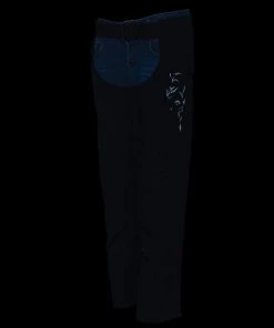 Milwaukee Leather SH1182 Women's Black Textile Chaps With Tribal Embroidery Motorycle Pants & Chaps