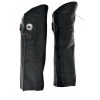 Motorycle Pants & Chaps Milwaukee Leather SH1199 Women's Black Leather Short Chaps With Conchos