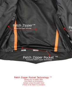 Motorcycle Vests Milwaukee Leather SH1227 Ladies Classic Black Leather Four Snap Vest