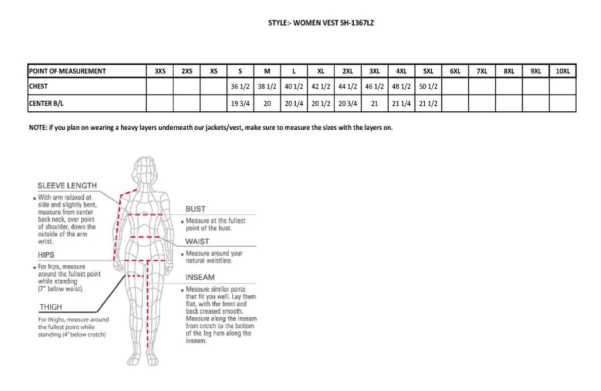 Milwaukee Leather SH1367LZ Ladies 'Bullet Proof Replica' Black Leather Vest