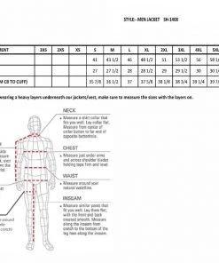 Event Leather SH1408 Men's Black ‘Sporty Crossover’ Vented Black Leather Moto Jacket Leather Motorcycle Jackets