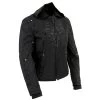 NexGen SH1939 Ladies 'Reflective Tribal' Black 3/4 Textile Vented Jacket