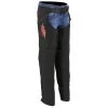 Milwaukee Leather SH1956 Women's 'Winged' Black And Red Textile Chaps