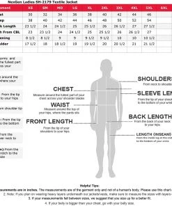 Motorcycle Jackets NexGen SH2179 Ladies Black Leather And Textile Vented Racer Jacket