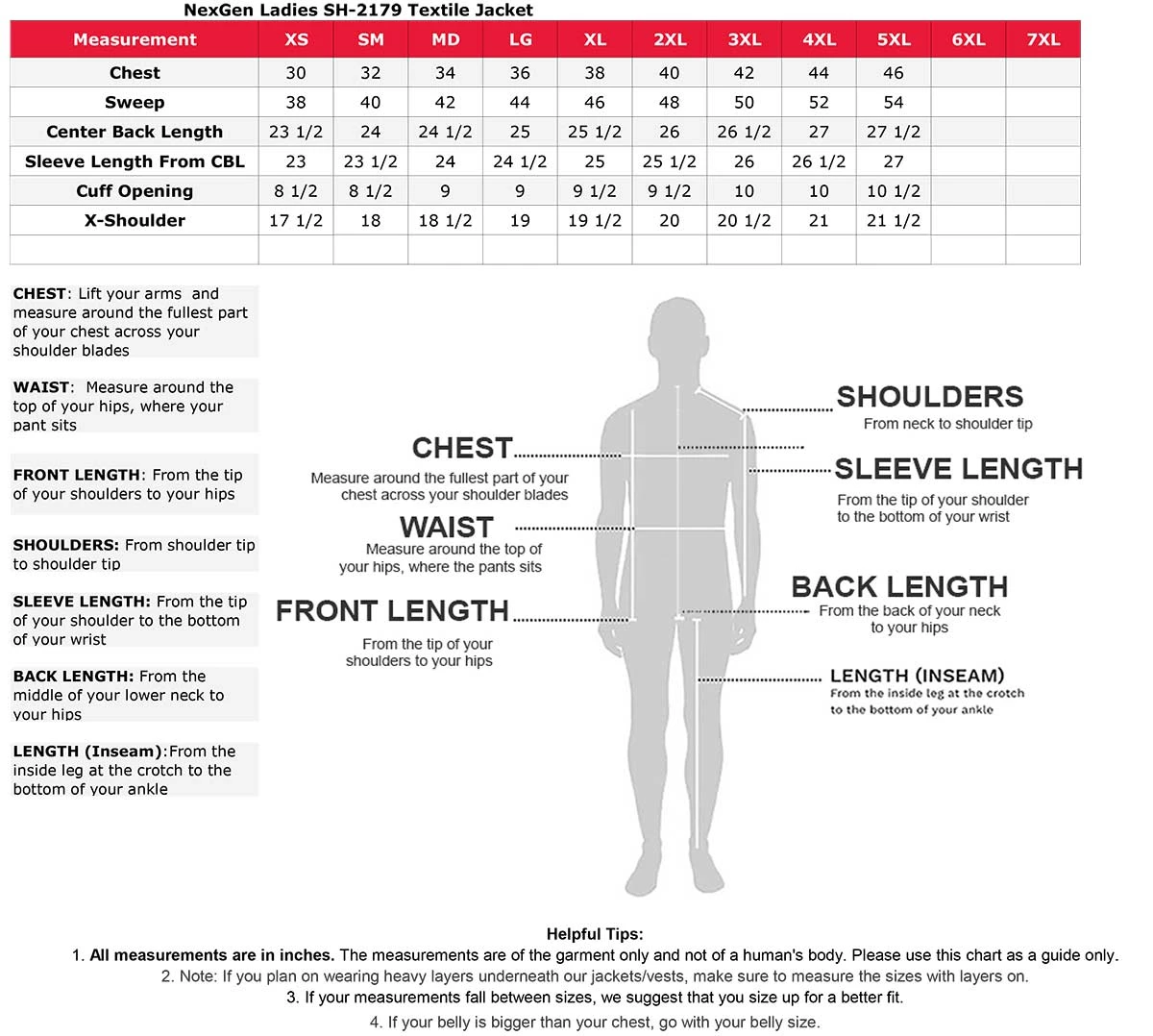 Motorcycle Jackets NexGen SH2179 Ladies Black Leather And Textile Vented Racer Jacket