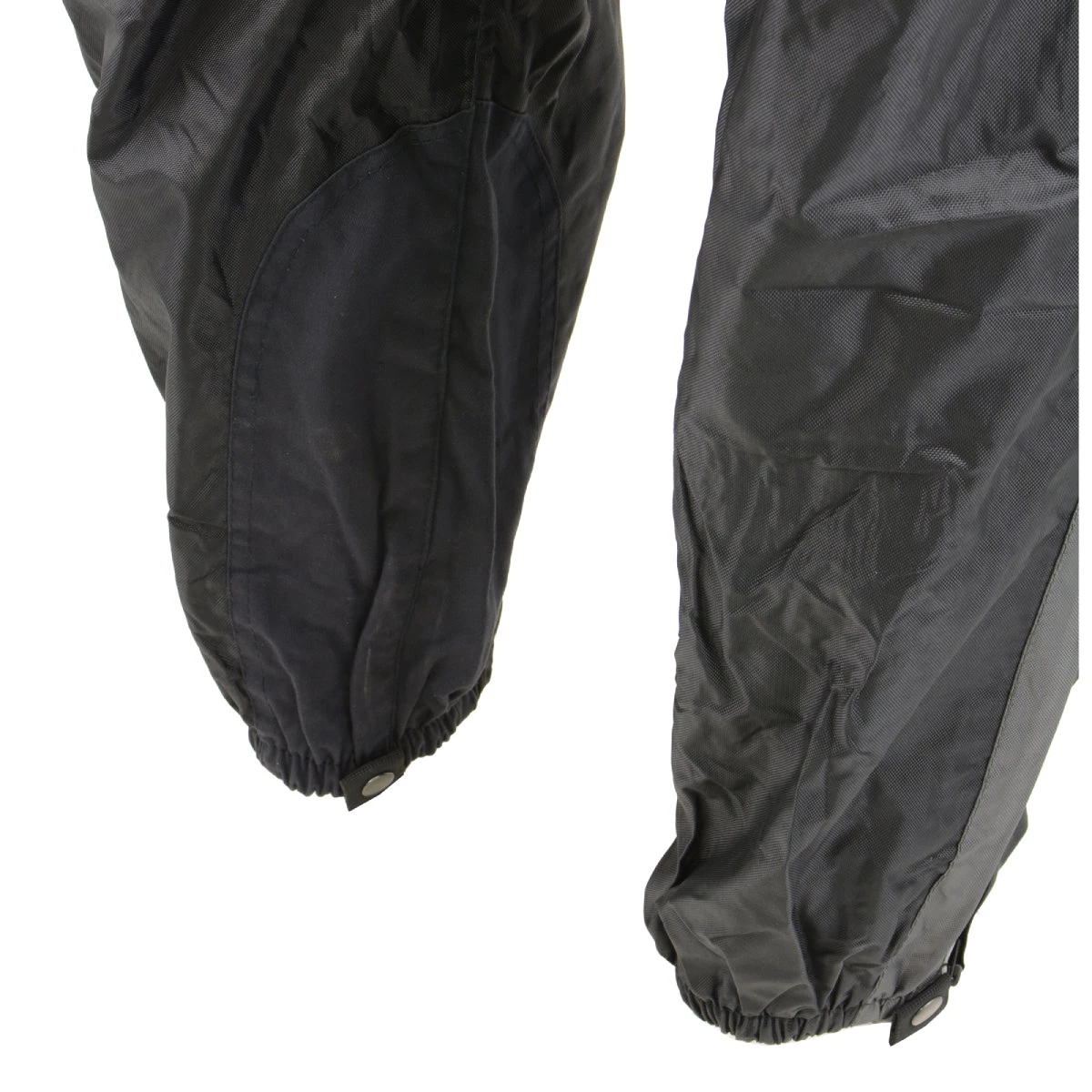 Milwaukee Leather SH2225L Women's Black And Grey Waterproof Rain Suit With Reflective Piping Rain Gear