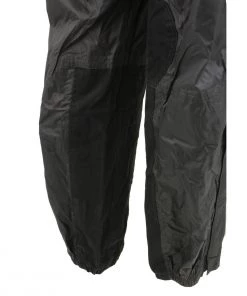 Rain Gear Milwaukee Leather SH2342 Women's Black Water Resistant Rain Suit With Reflective Butterflies