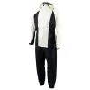 NexGen Ladies SH2344 Beige And Black Hooded Water Proof Rain Suit Rain Gear