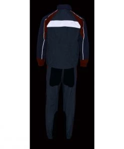 Riding Gear Milwaukee Leather SH2346SGO Men's Gray And Orange Water Resistant Rain Suit With Reflective Piping