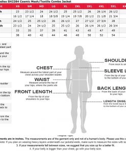 Motorcycle Jackets NexGen SH2384 Ladies Cosmic Mesh And Textile Combo Jacket