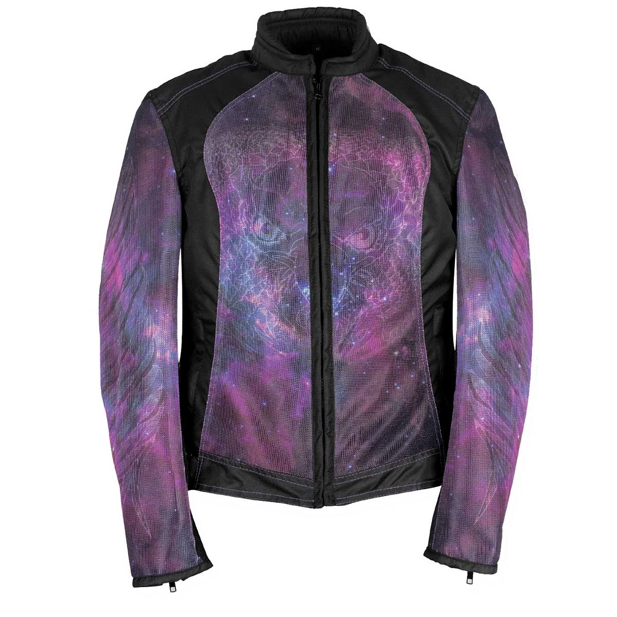 Motorcycle Jackets NexGen SH2384 Ladies Cosmic Mesh And Textile Combo Jacket