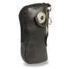 Riding Gear Milwaukee Leather SH508 Black Leather Eye Glass Case With Concho
