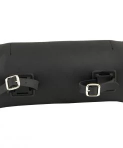 Riding Gear Milwaukee Leather SH621 Black PVC Motorcycle Tool Bag With Velcro Closure
