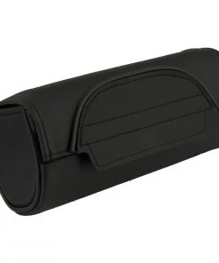 Riding Gear Milwaukee Leather SH621 Black PVC Motorcycle Tool Bag With Velcro Closure