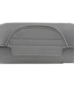 Milwaukee Leather SH62101 Black Double Strap PVC Motorcycle Tool Bag