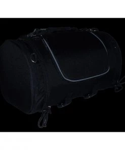 Milwaukee Performance X-683 Black Large Textile Motorcycle Tour Duffle Roll Bag Riding Gear