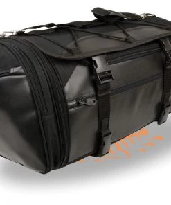 Xelement X-694 Large Black Nylon Sissy Bar Bag