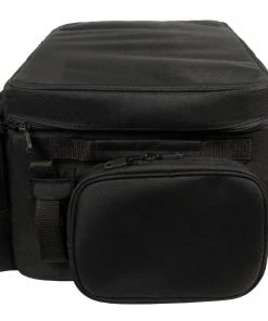 Riding Gear Milwaukee Performance X-695 Large Black Nylon Squared Sissy Bar Rack Bag