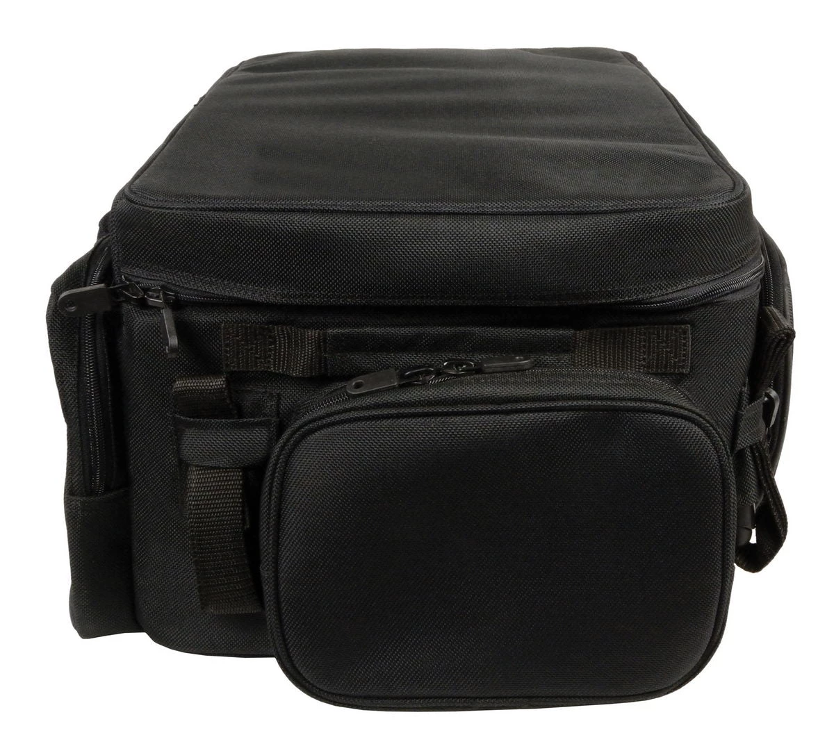 Riding Gear Milwaukee Performance X-695 Large Black Nylon Squared Sissy Bar Rack Bag