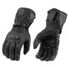 Riding Gear Xelement XG-717 Black ‘Acceleration’ Leather Armored Motorcycle Gloves