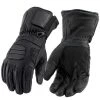 Milwaukee Leather SH752 Men's Black Breathable ‘Gauntlet’ Leather Gloves Riding Gear
