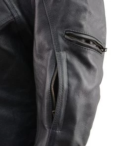 Milwaukee Leather Leather King SH8065 Women’s Long Premium Black Leather Jacket