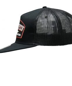 Riding Gear Hot Leathers SOA1010 Official Sons Of Speed Vintage Black Snap Back Hat