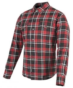 Speed And Strength Men's Black Nine Red/Black Moto Shirt