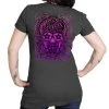 Hot Leathers Official 2021 Sturgis Motorcycle Rally SPL1743 Ladies Heather Dark Grey Sugar Skull T Shirt