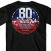Hot Leathers Official 2020 Sturgis Motorcycle Rally 80th Anniversary Logo T-Shirt SPM1878 Riding Gear