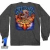 Hot Leathers Riding Gear Official 2021 Sturgis Motorcycle Rally SPM2987 Men’s Charcoal #1 Design American Spirit Long Sleeve