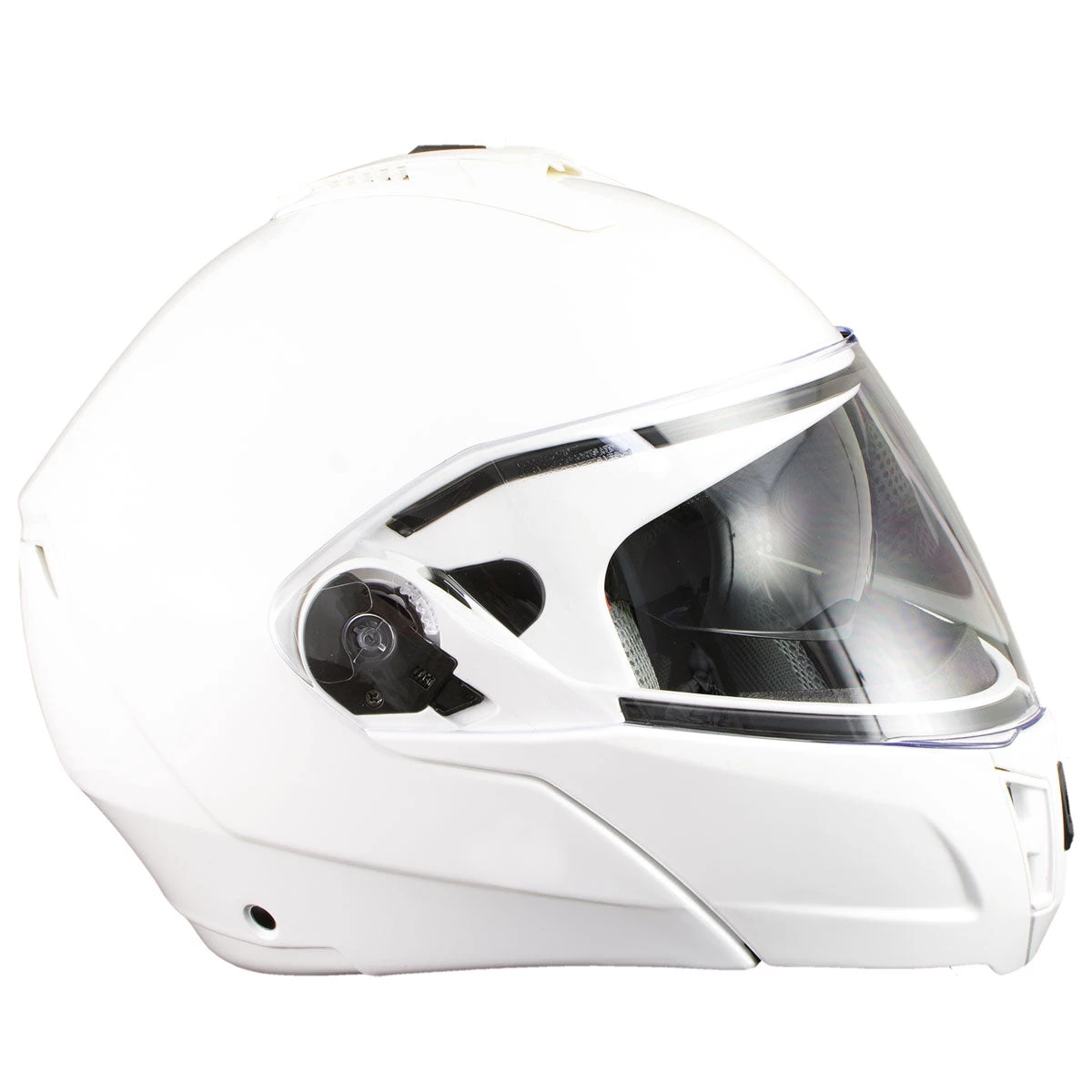 Hawk Helmets Hawk 'FX' ST11121 10WG White Modular Motorcycle Helmet