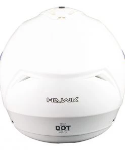 Hawk Helmets Hawk'FX' ST11121 10WG White Modular Motorcycle Helmet